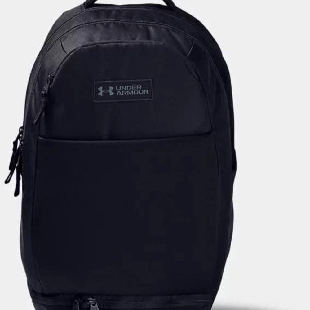 BRAND NEW unisex under armour recruit 3.0 black backpack (30L)